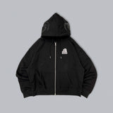 galfy × centimeter zip hoodie