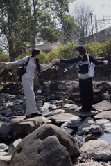 Lace sweat pants 【yung】 