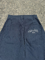 Stripe balloon pants