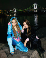 【090girl×高级拉芙】Velour Zip Hoodie 