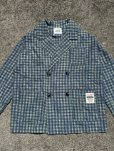 Check tailored ss jacket