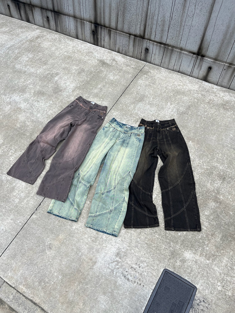 switching denim