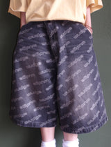 OG logo denim shorts 