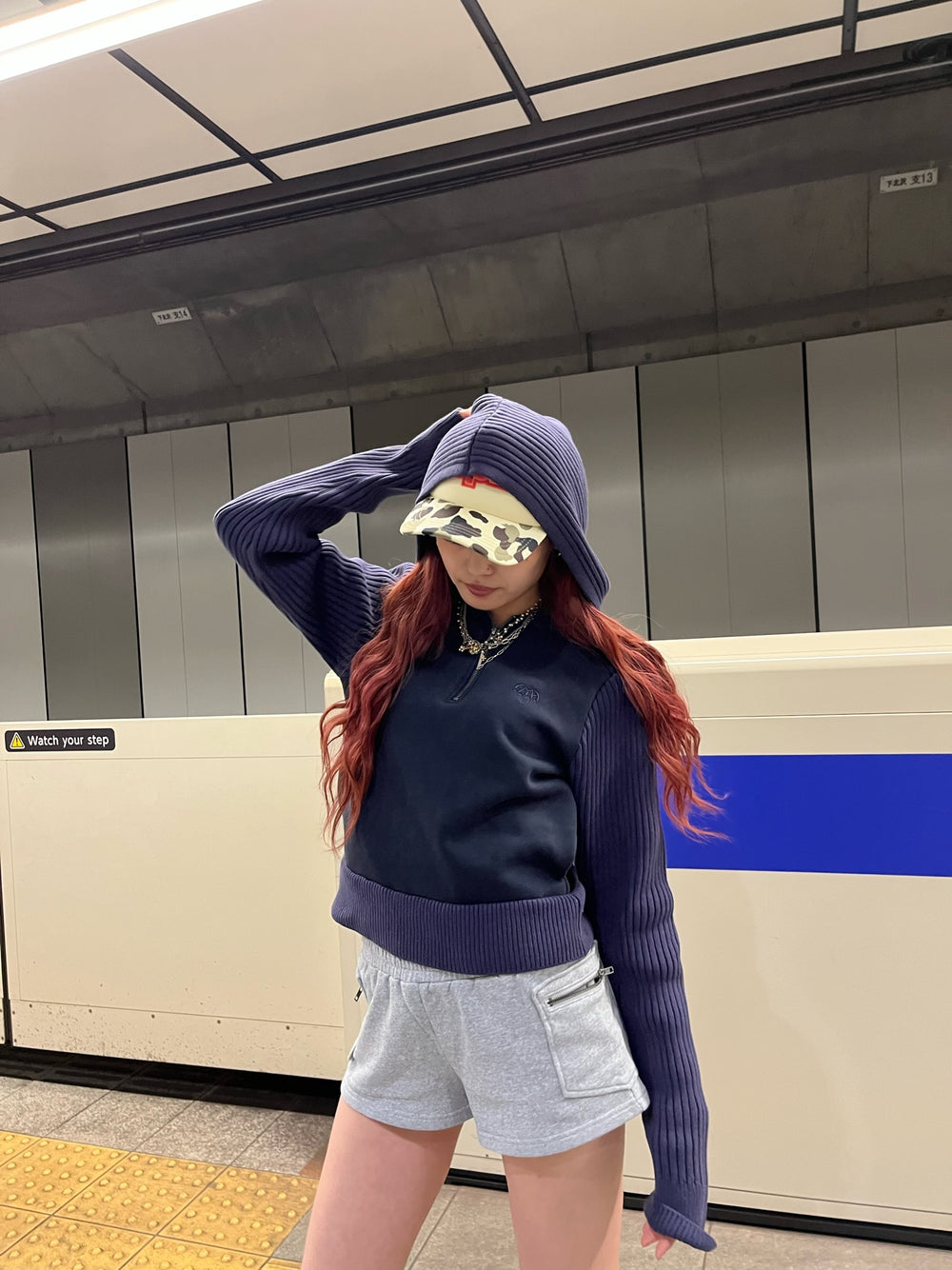 HTH(Hotter Than Hell)_TOPS(カラー: ネイビー) – YZ