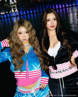 【090girl×高级拉芙】Velour Zip Hoodie 
