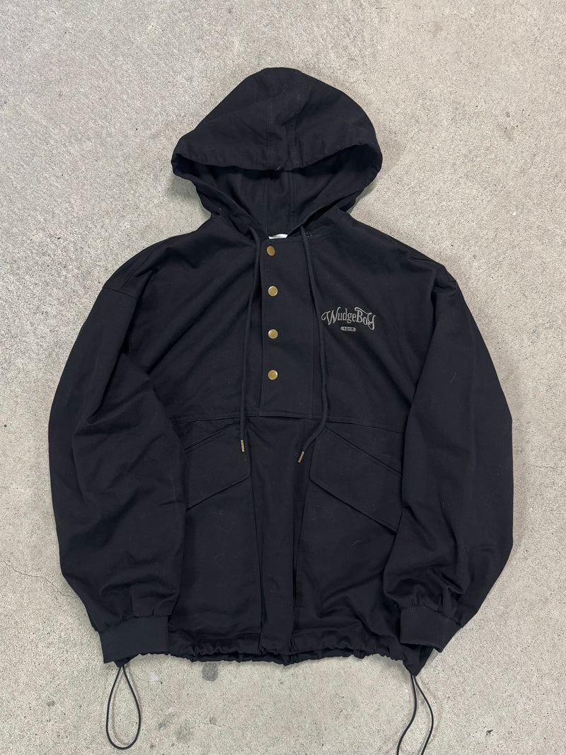 hooded blouson 