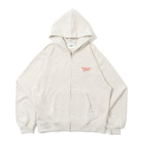 universal logo classic zip hoodie