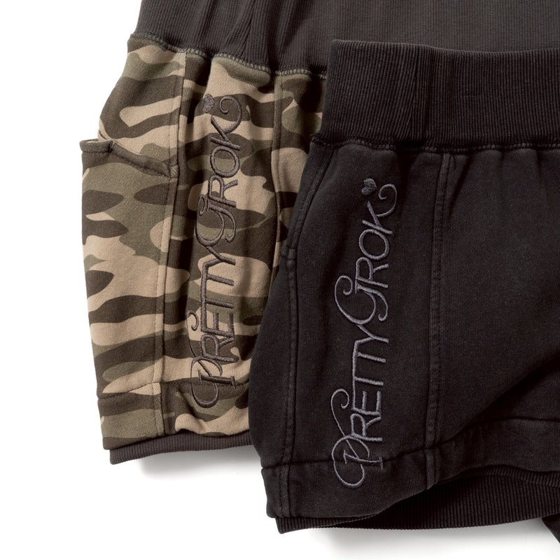 side logo sweat shorts