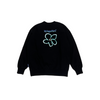 writing flower logo sweat