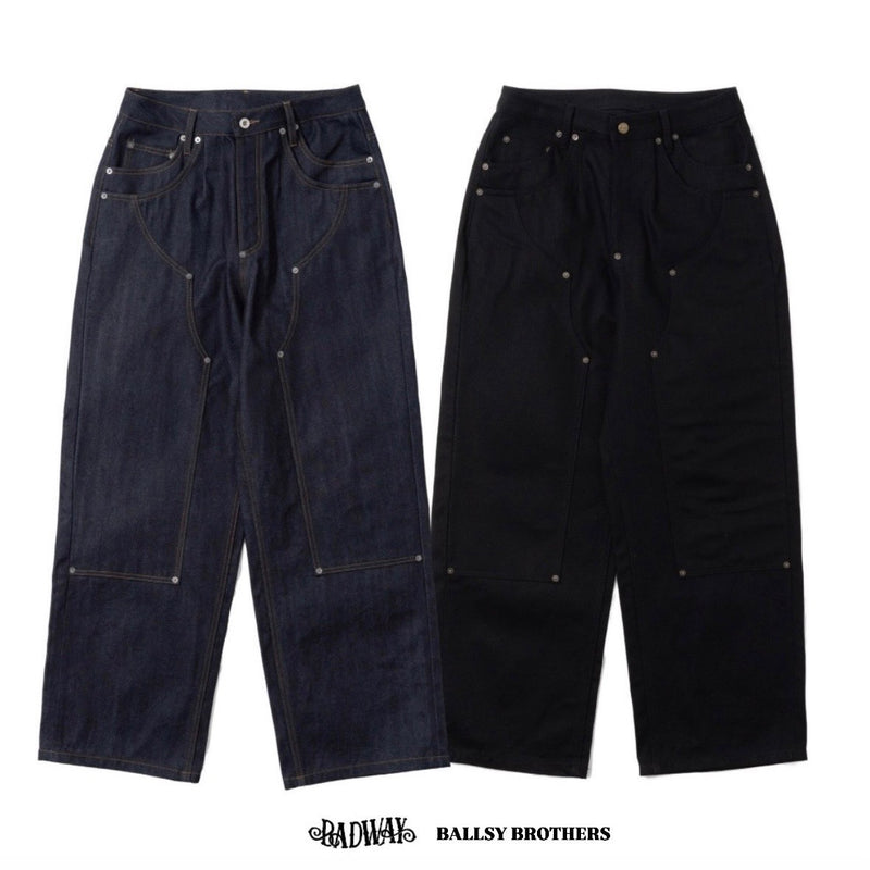 BADWAY × BALLSY BROTHERS denim pants