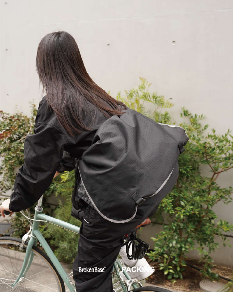PACKING × Broken Base メッセンジャーバッグ PACKING × Broken Base RIP STOP PC MESSENGER BAG – YZ