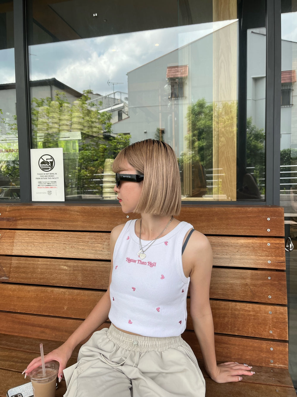 random heart tank top – YZ