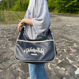 WudgeBoy logo enamel shoulder bag