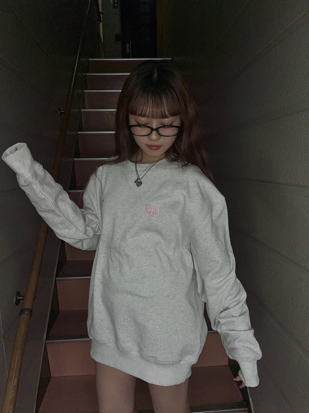 Rhinestone sweat shirts – YZ
