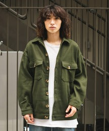 Flap pocket CPO shirt jacket