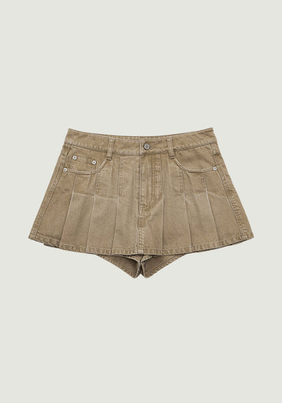 TASHA DENIM SKIRT PANTS