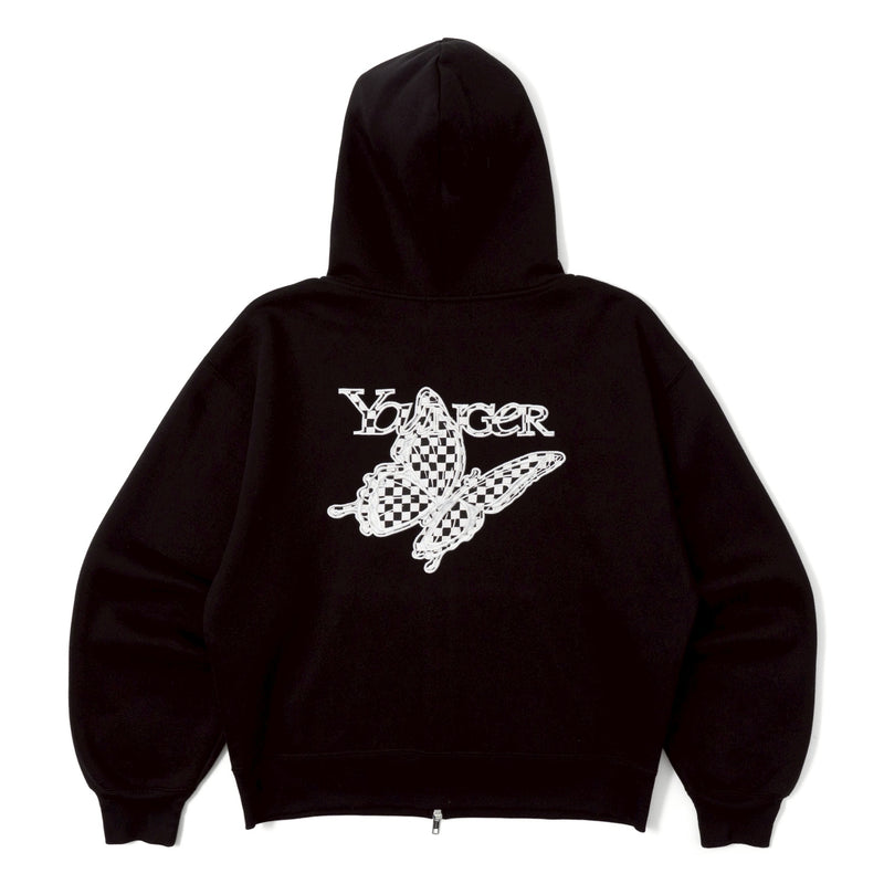 Assortment butterfly logo zip hoodie – YZ