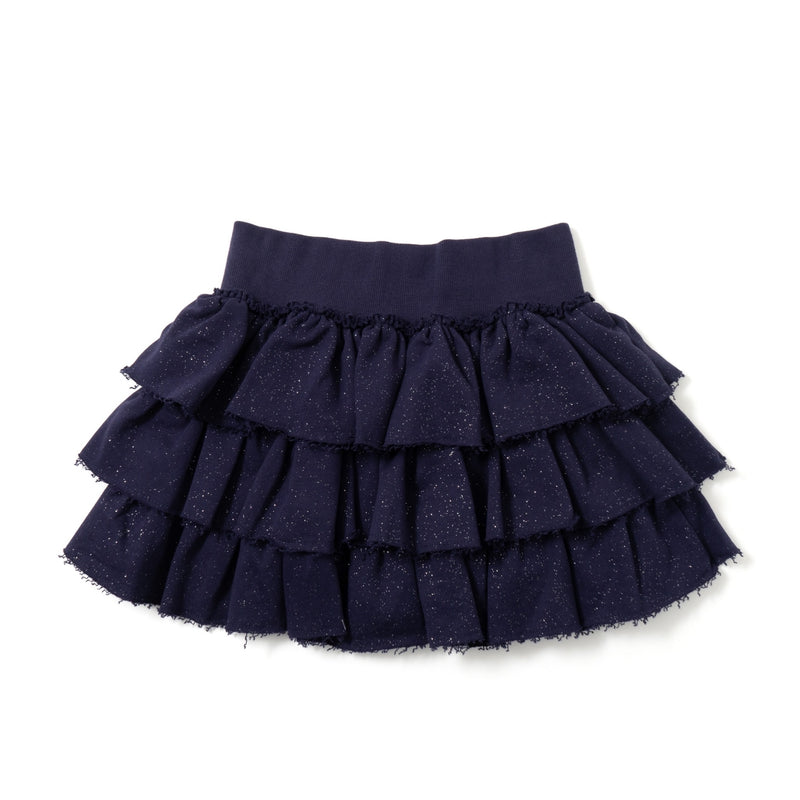 glitter tiered skirt(発送予定：2024年11月頭〜中旬