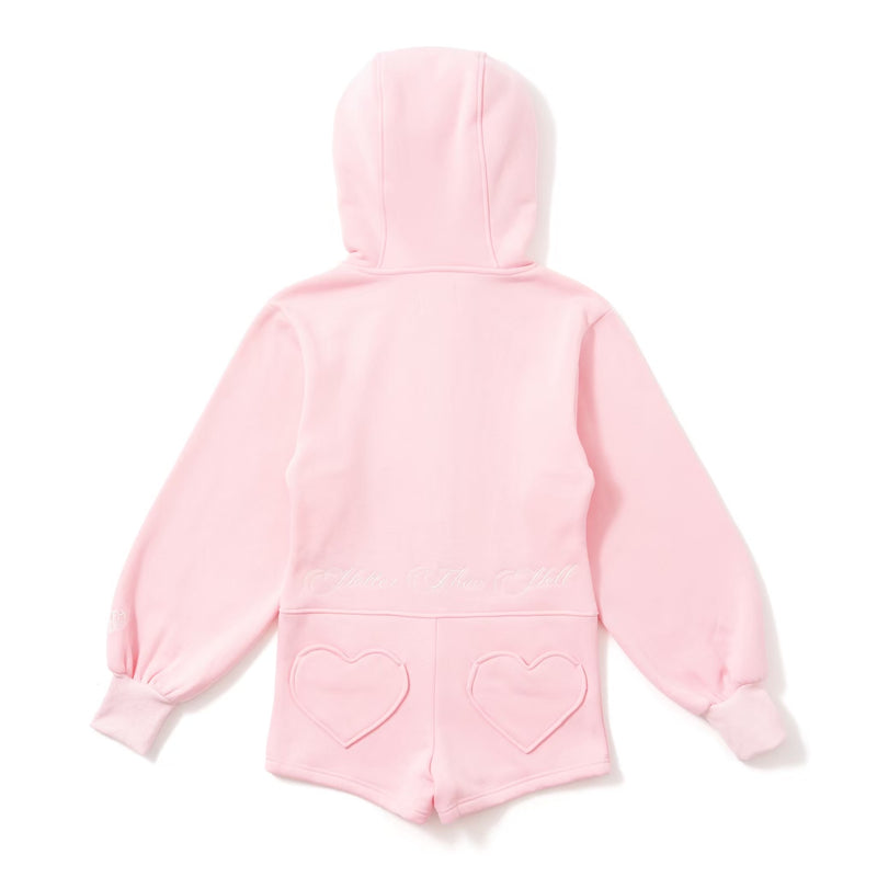 汗フードロンパース 