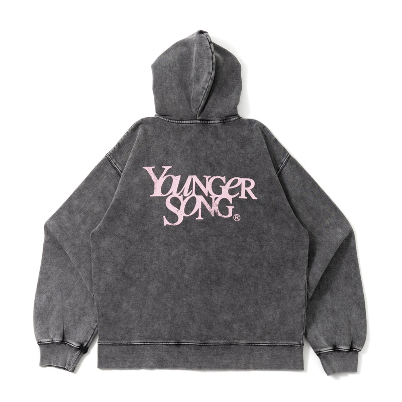 UNIVERSAL LOGO POWDER ZIP HOODIE