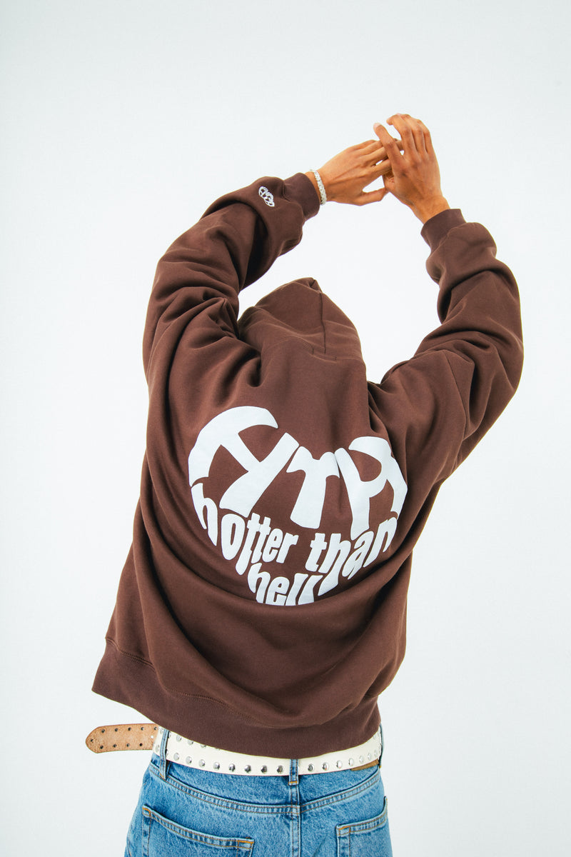Heart logo hoodie