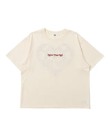 GLITTER HEART LOGO TEE