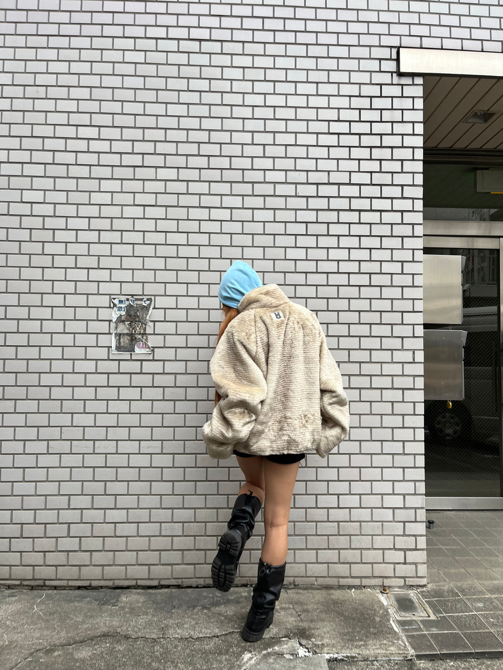 HTH ファーブルゾン faux fur jacket – YZ