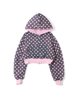H HEART REVERSIBLE ZIP HOODIE 