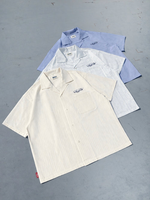 Ninety Club Striped Short Sleeve Shirt – YZ