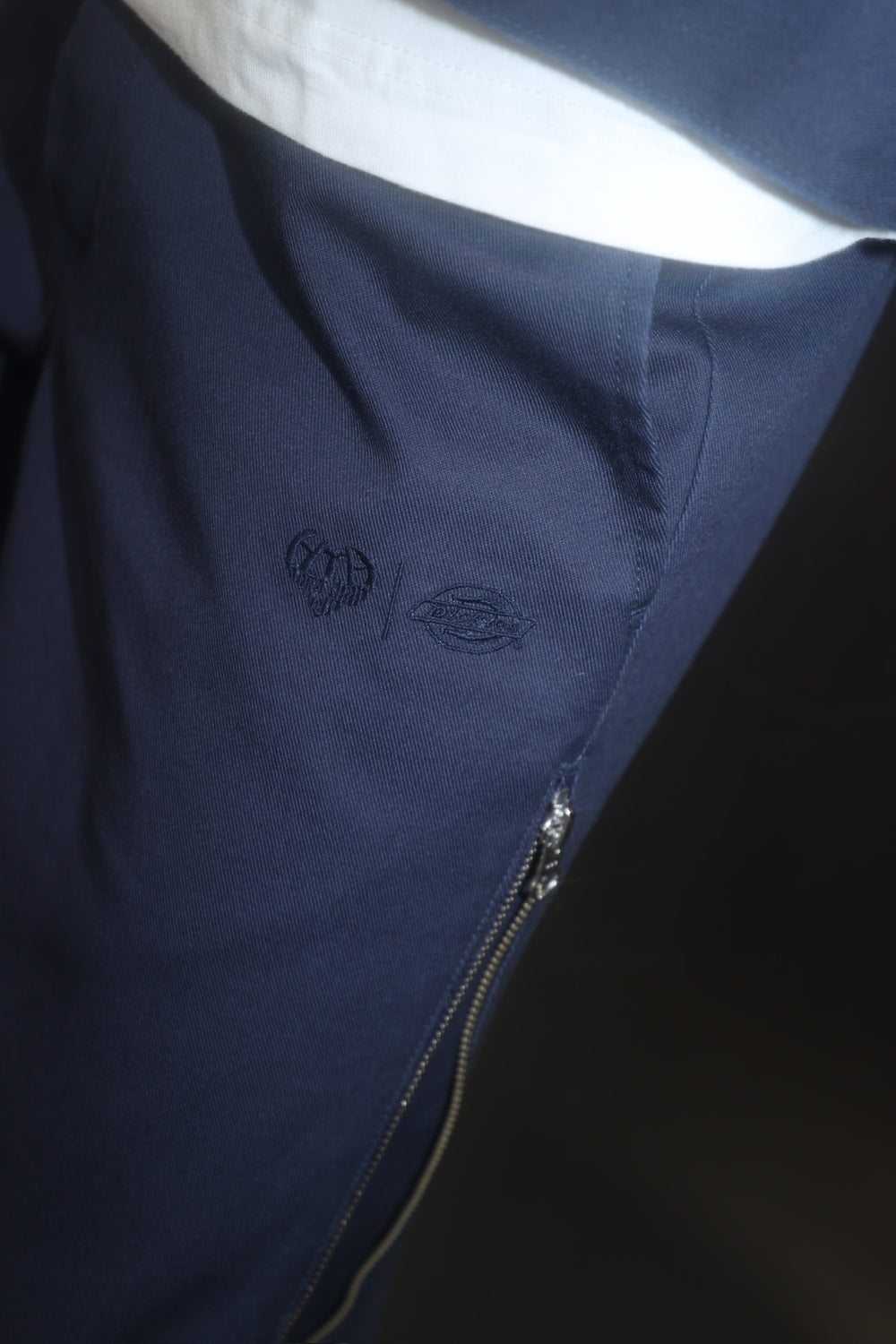 HTH×Dickies Side zip wide pants – YZ