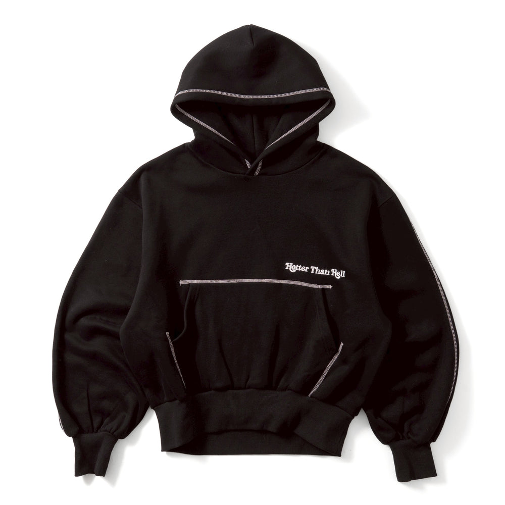 emboss heart logo hoodie – YZ