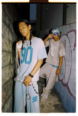90 Numbering Sprayed Sweat Pants