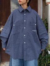 long sleeve check shirt