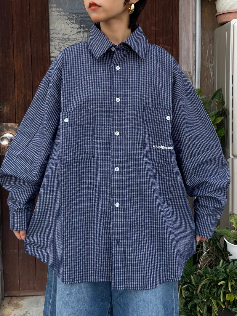 long sleeve check shirt