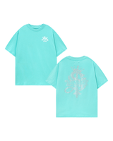 【9090xSUPPLIER】Crown Cross Rhinestone Tee