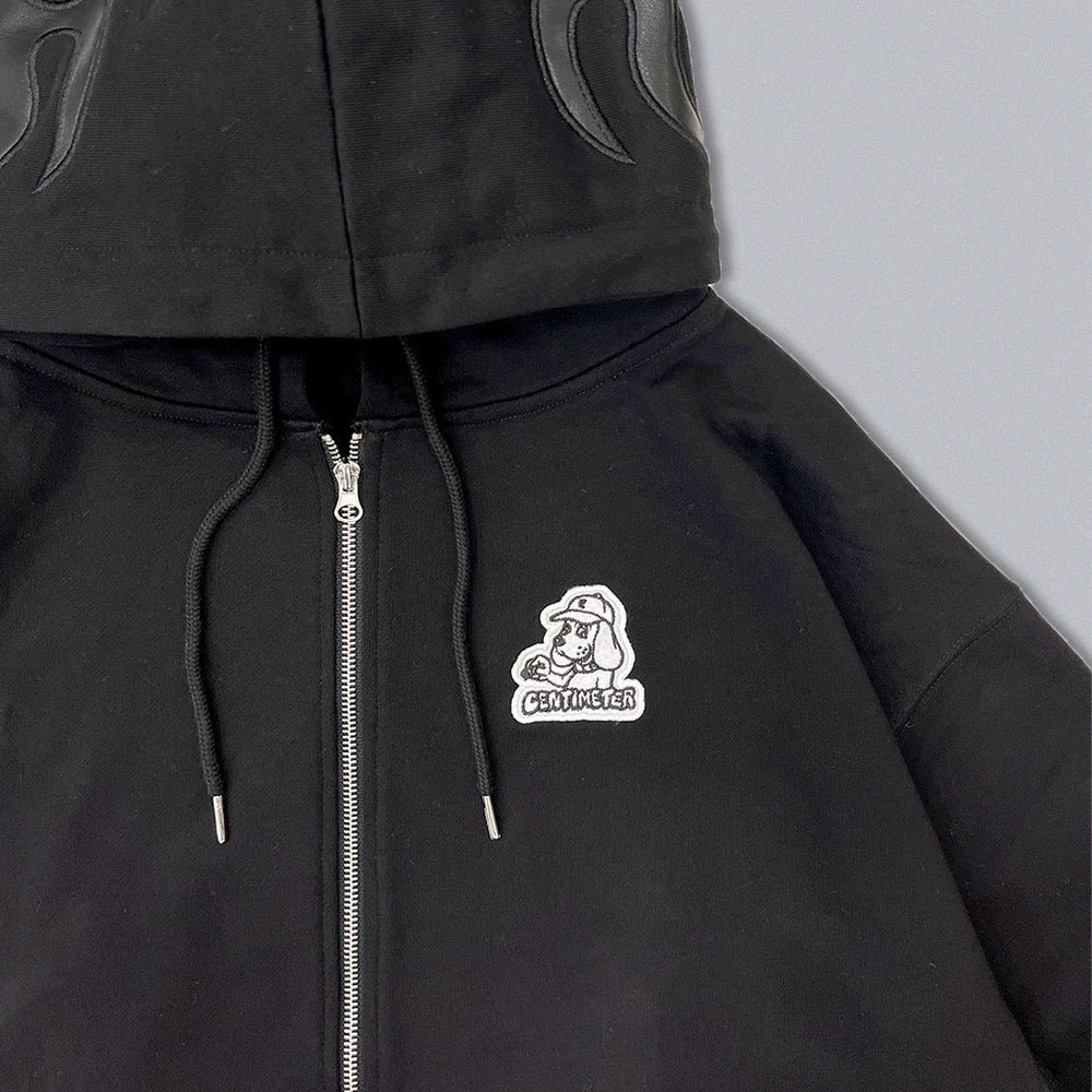 the GazettE ZIP HOODIE / BLACK Mサイズ the GazettE ZIP HOODIE / BLACK Mサイズ the GazettE ZIP HOODIE