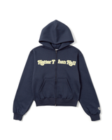 sagara heart logo zip hoodie