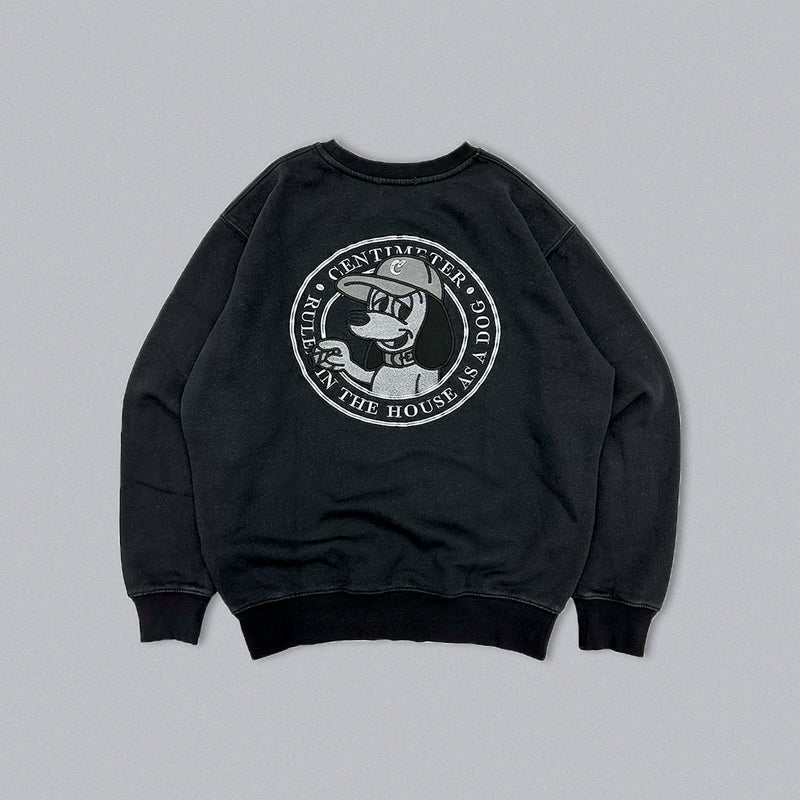 circle logo sweat