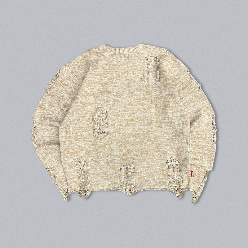 damaged knit
