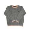 Bicolor Shaggy Knit