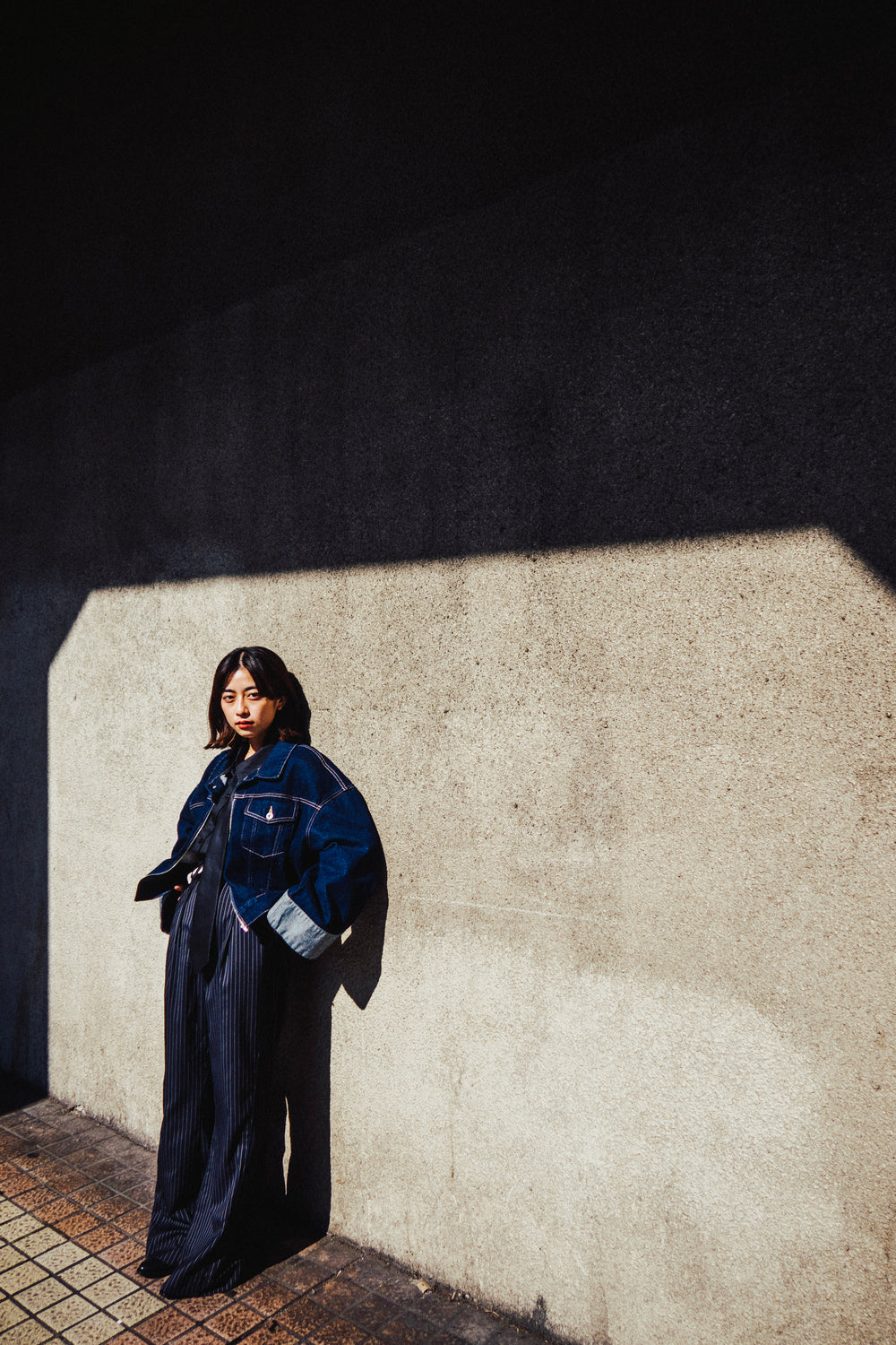 The Inner Peace Zip Denim Jacket – YZ