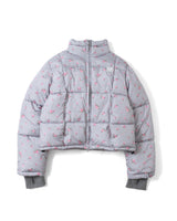 SIGNATURE RUBBER LOGO 羽绒服 