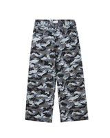 BU CAMOUFLAGE PATTERN CARGO PANTS