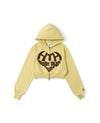 VINTAGE HEART LOGO ZIP HOODIE