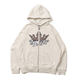 King Logo Front Zip Hoodie