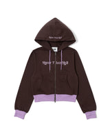 BICOLOR HEART LOGO HOODIE 