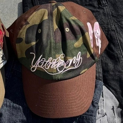 Angel logo bi-color cap 