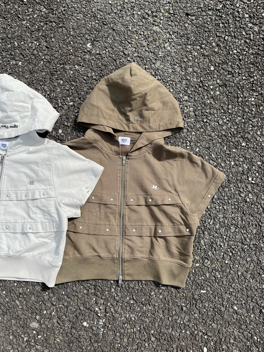 short sleeve zip hoodie – YZ short sleeve zip hoodie – YZ