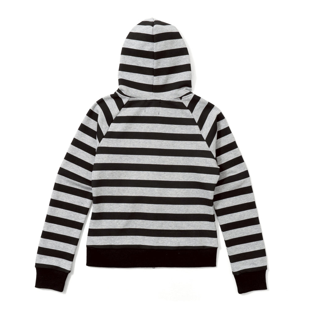 トップス 9090 girl Cross Patch Striped Zip Hoodie Cross Patch Striped Zip Hoodie – YZ