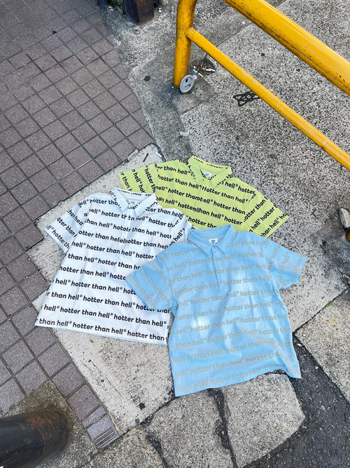 满版图案Polo衫 